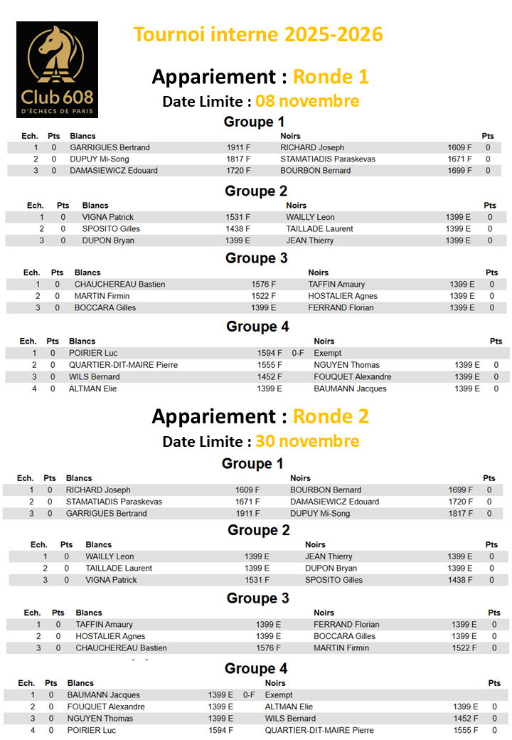Ronde 1 2